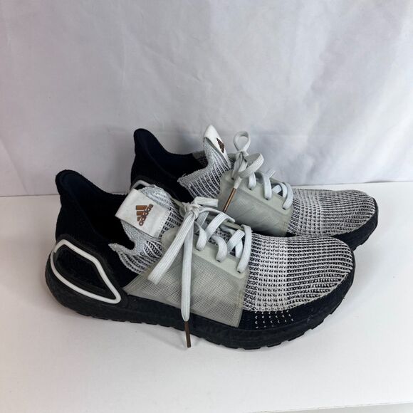 Adidas Ultra Boost 19 Sneakers Lace Up Women's Size 8 Comfort Running Shoe - Picture 10 of 10